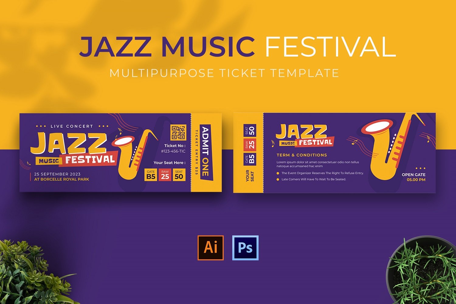 Jazz Music Festival Ticket