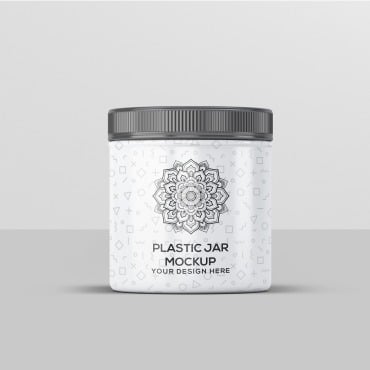 Jar Cosmetic Product Mockups 343073