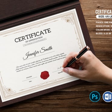 Template Certificate Certificate Templates 343078
