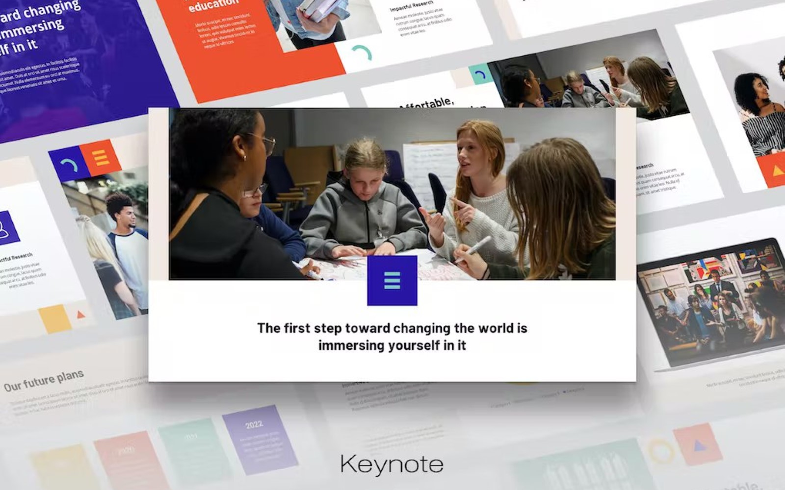 Etda - Education Theme Keynote Template