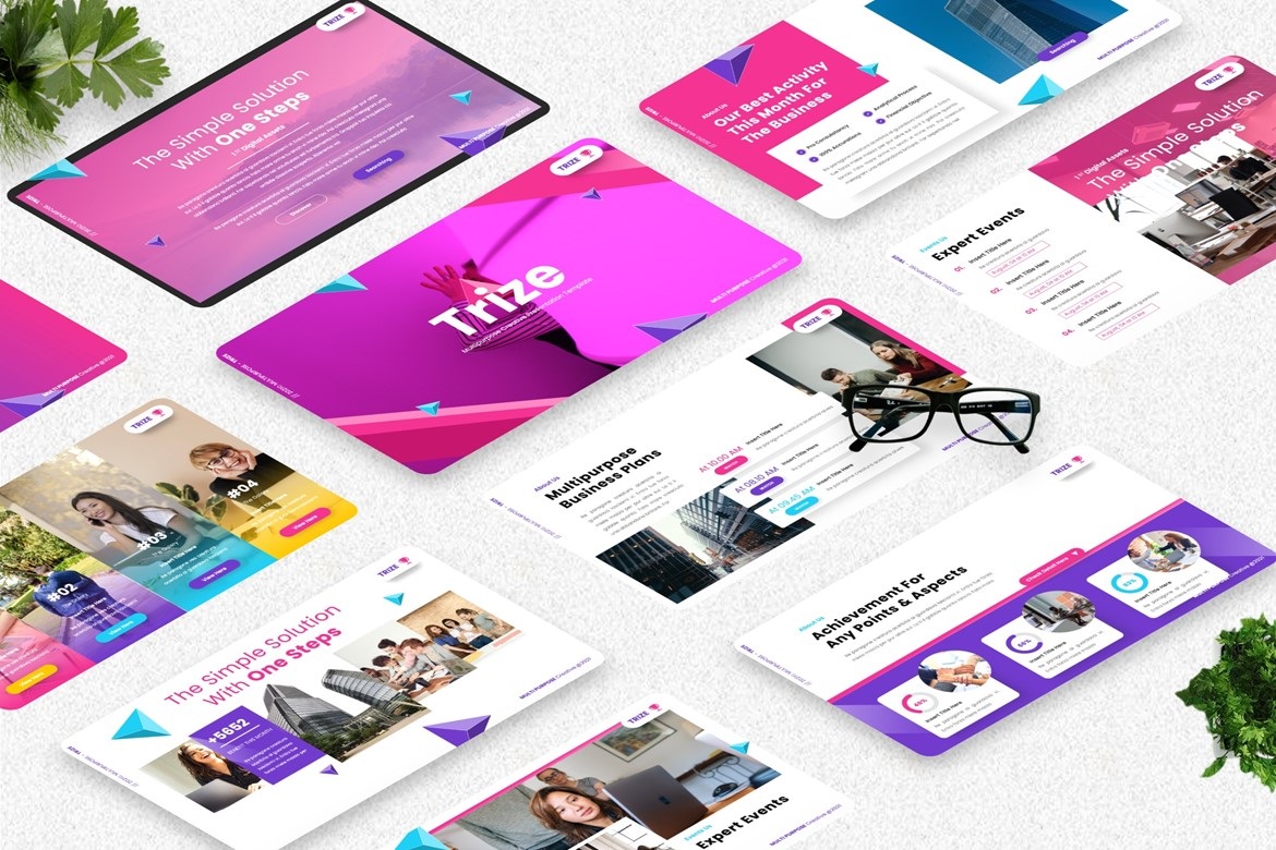 Trize - Multipurpose Creative Powerpoint Template