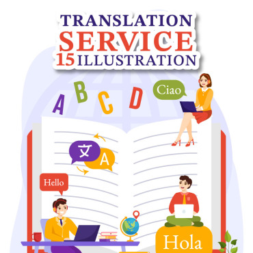 Service Translate Illustrations Templates 343186