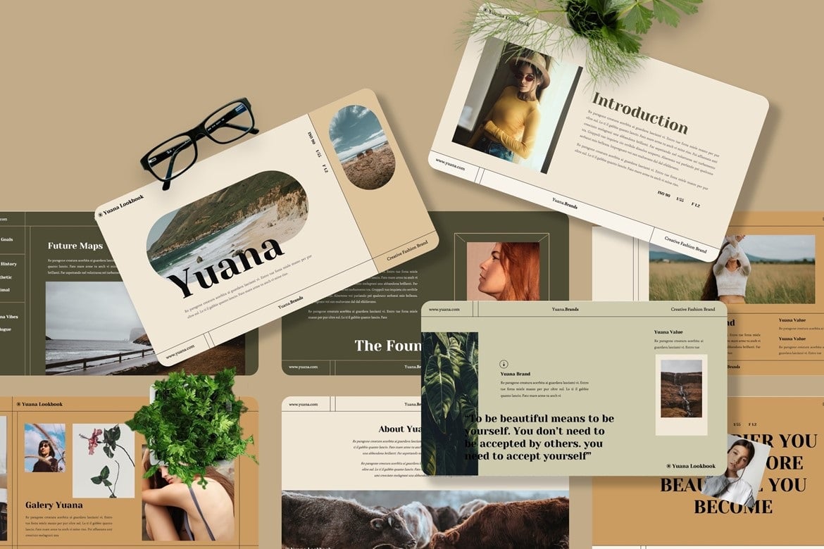 Yuana - Fashion Creative Keynote Template