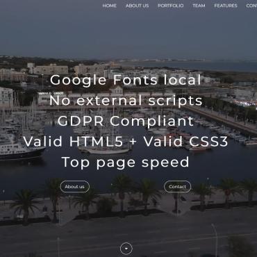 Fonts Gdpr Landing Page Templates 343290