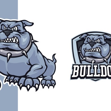 Wild Bulldog Logo Templates 343306