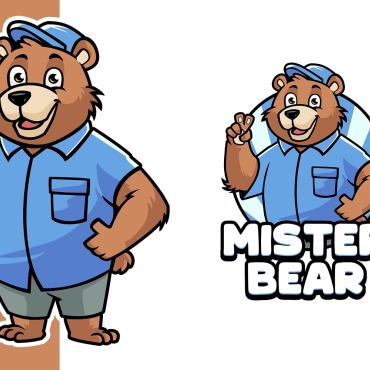 Animal Bear Logo Templates 343318