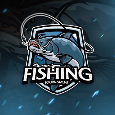 Fishing Animal Logo Templates 343329