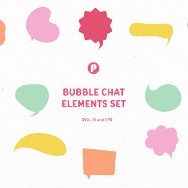 Bubble Chat Illustrations Templates 343340