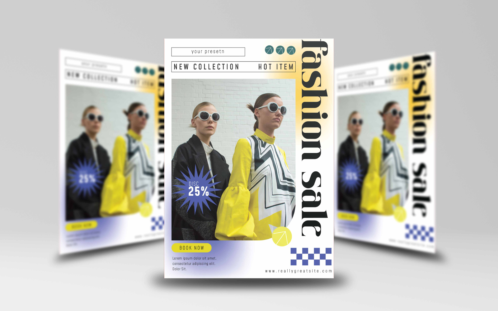 Fashion Sale Flyer Template 2