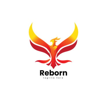 Fire Phoenix Logo Templates 343480