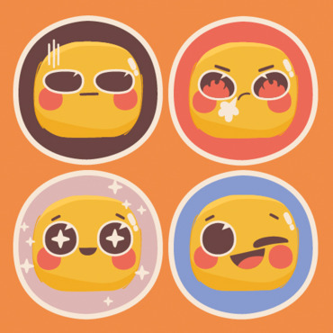 <a class=ContentLinkGreen href=/fr/kits_graphiques_templates_illustrations.html>Illustrations</a></font> sticker emoji 343550