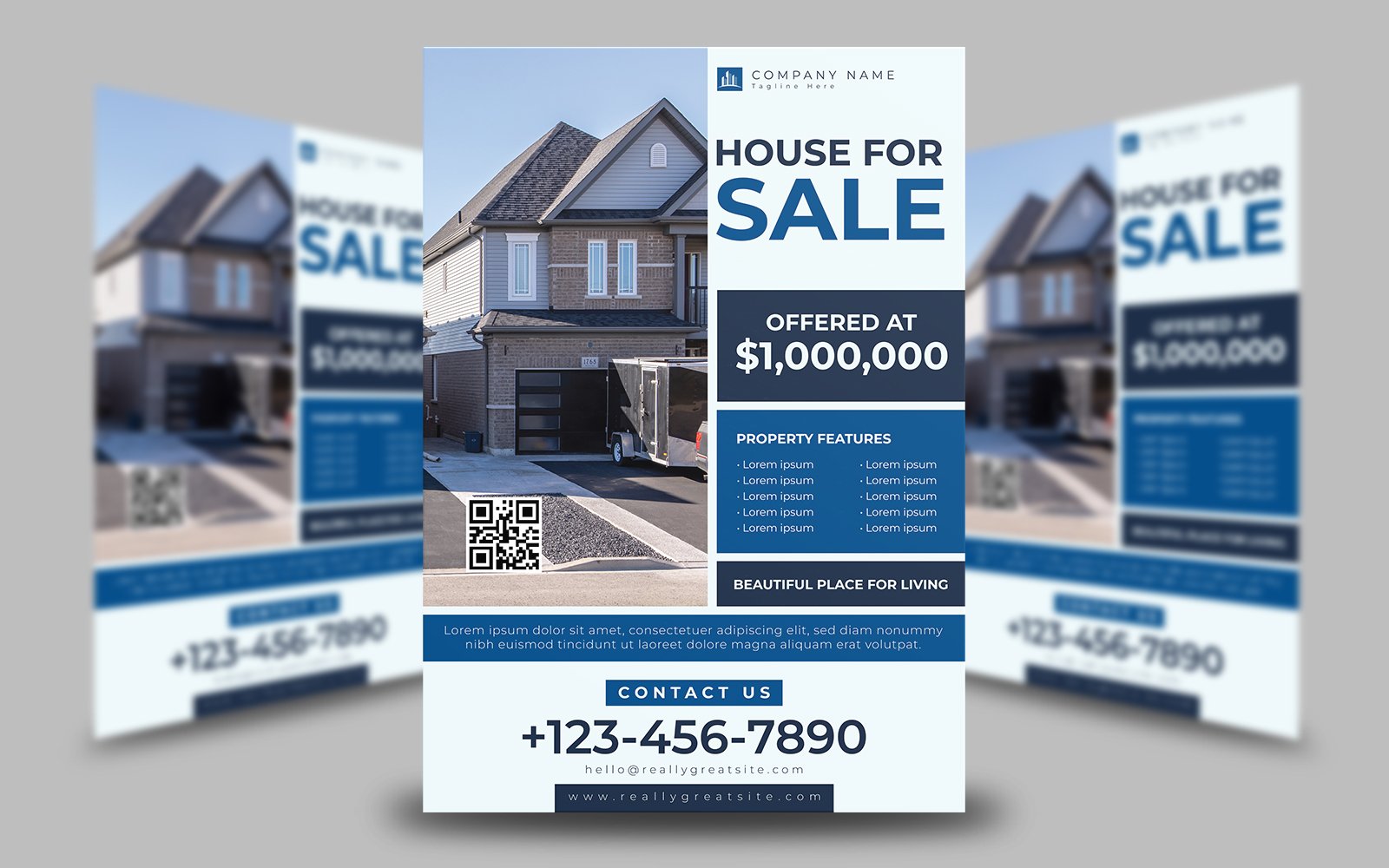 House For Sale Flyer Template