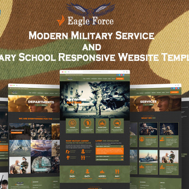 Career Defense Responsive Website Templates 343634