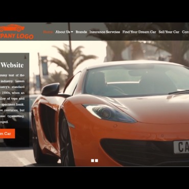 Automotive Car Responsive Website Templates 343635
