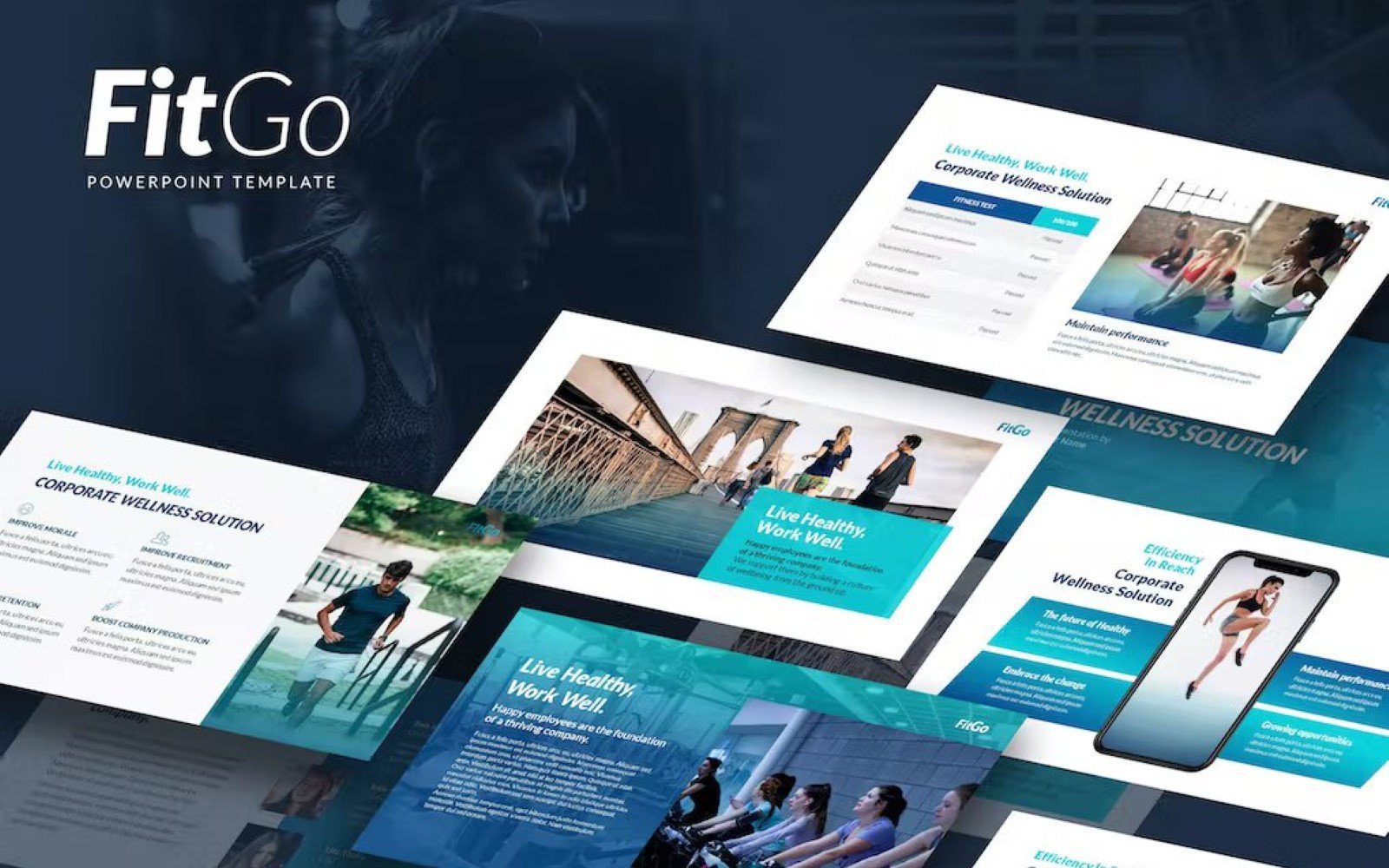 FitGo - Powerpoint Template