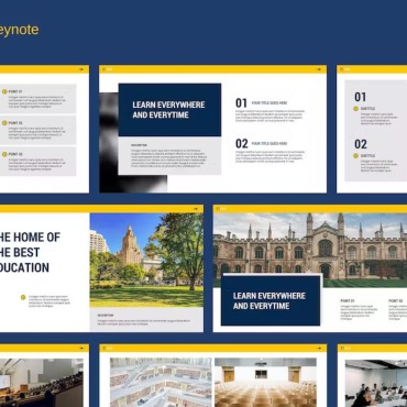 School University Keynote Templates 343671