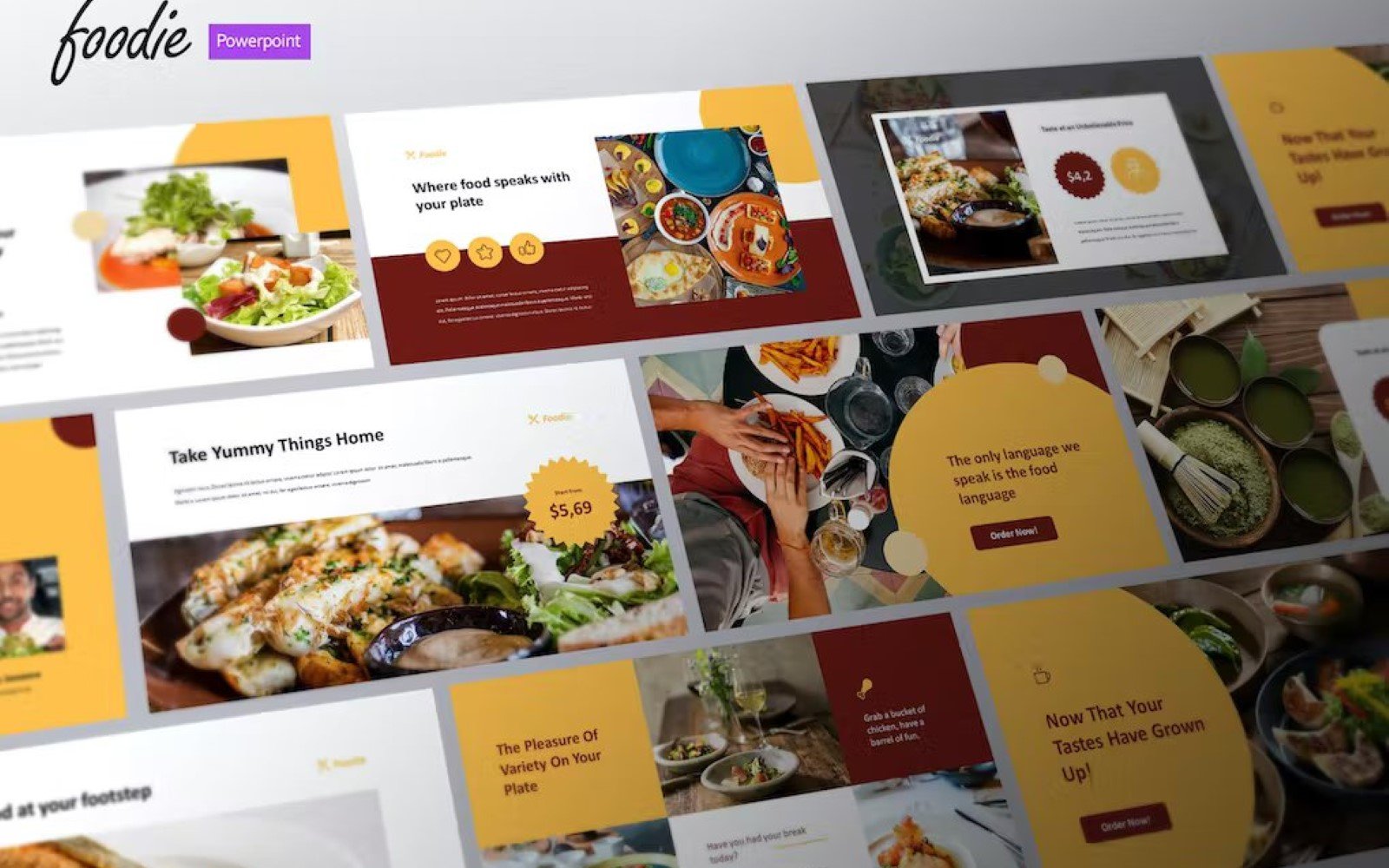 Foodie - Culinary Business Powerpoint