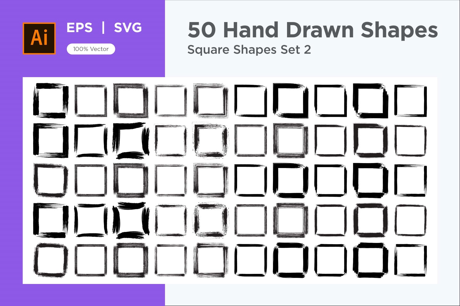 Square Shape 50_Set V - 02