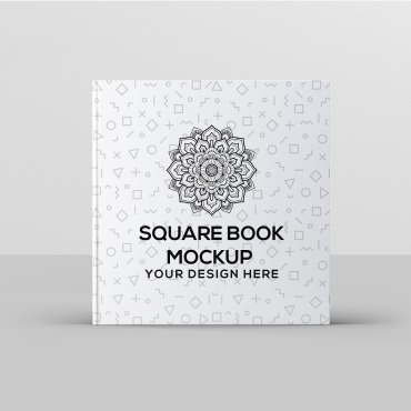 Square Cover Product Mockups 343832