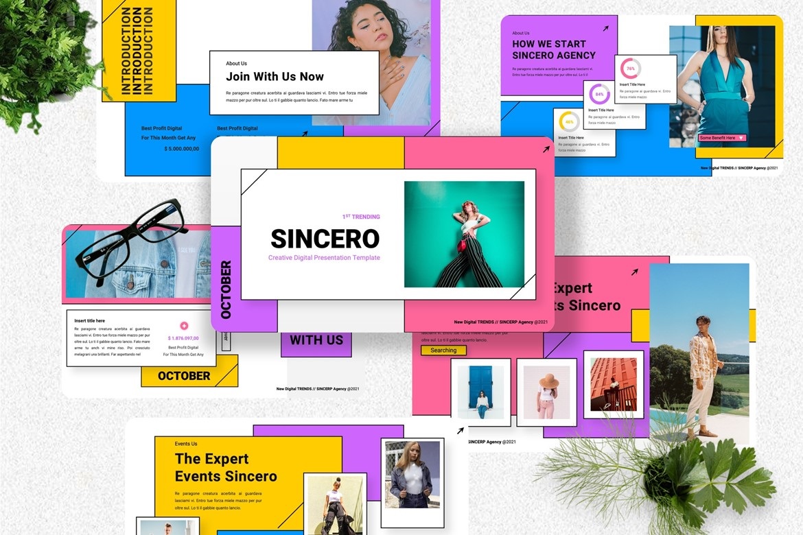 Sincero - Creative Digital Powerpoint Template