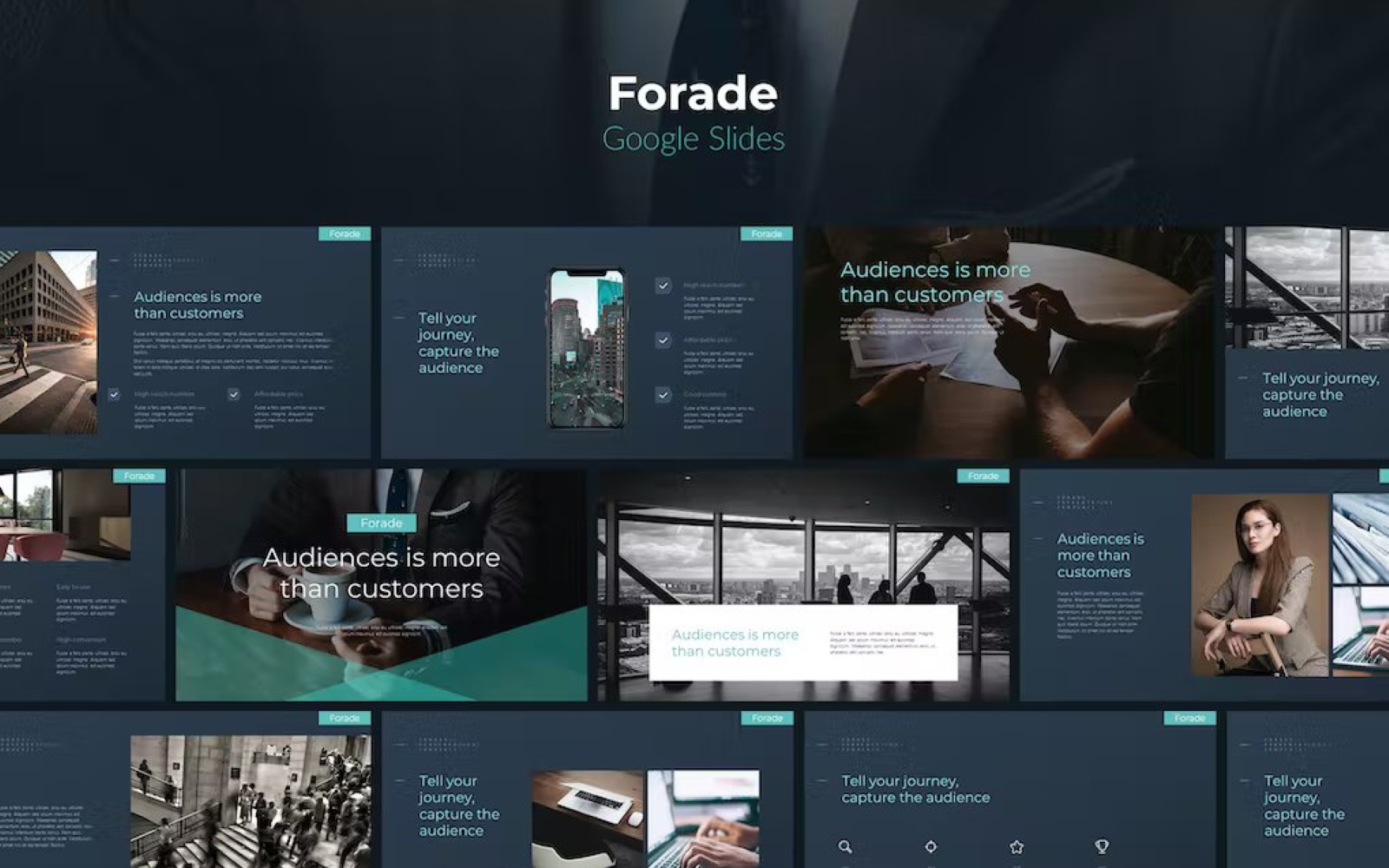 Forade - Tech Business Google Slides