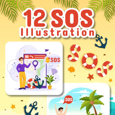 Message Sos Illustrations Templates 343991