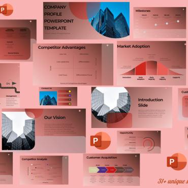 Company Creative PowerPoint Templates 344057