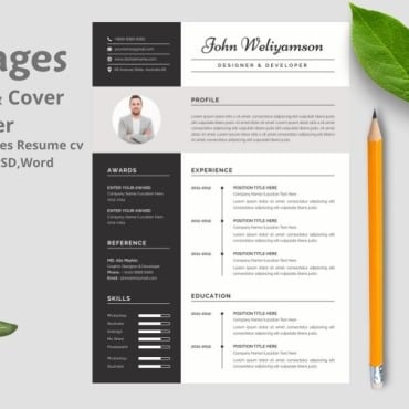 Clean Clean Resume Templates 344069