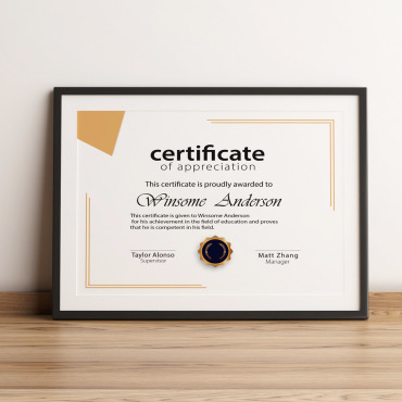 Achievement Appreciation Certificate Templates 344083