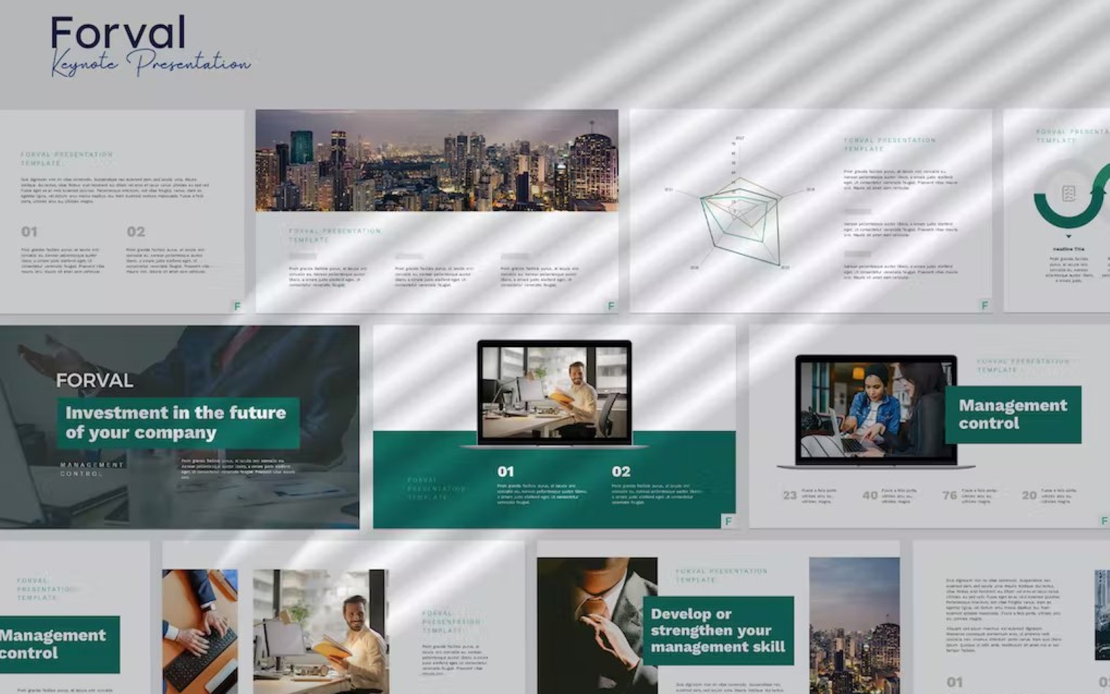 Forval - Corporate Keynote Template