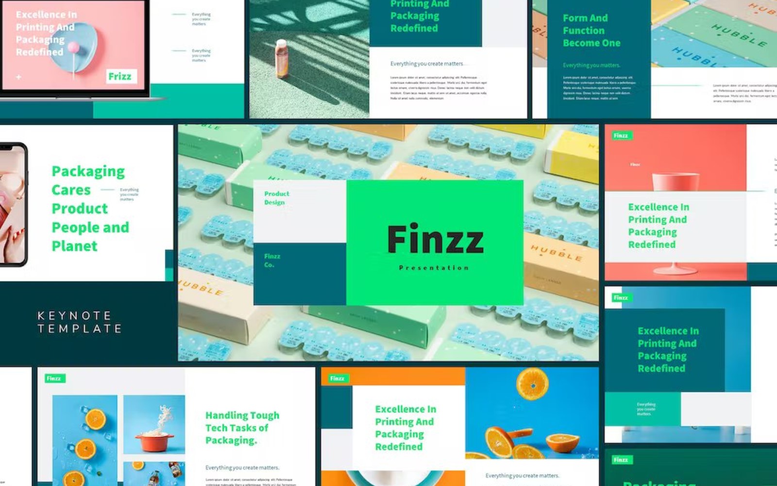 Frizz - Creative Agency Keynote Template