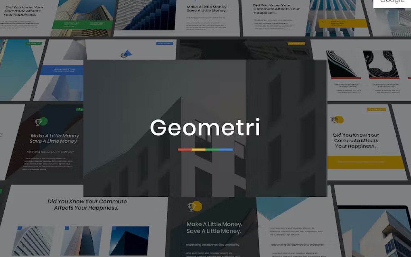 Geometry - Multipurpose Google Slides