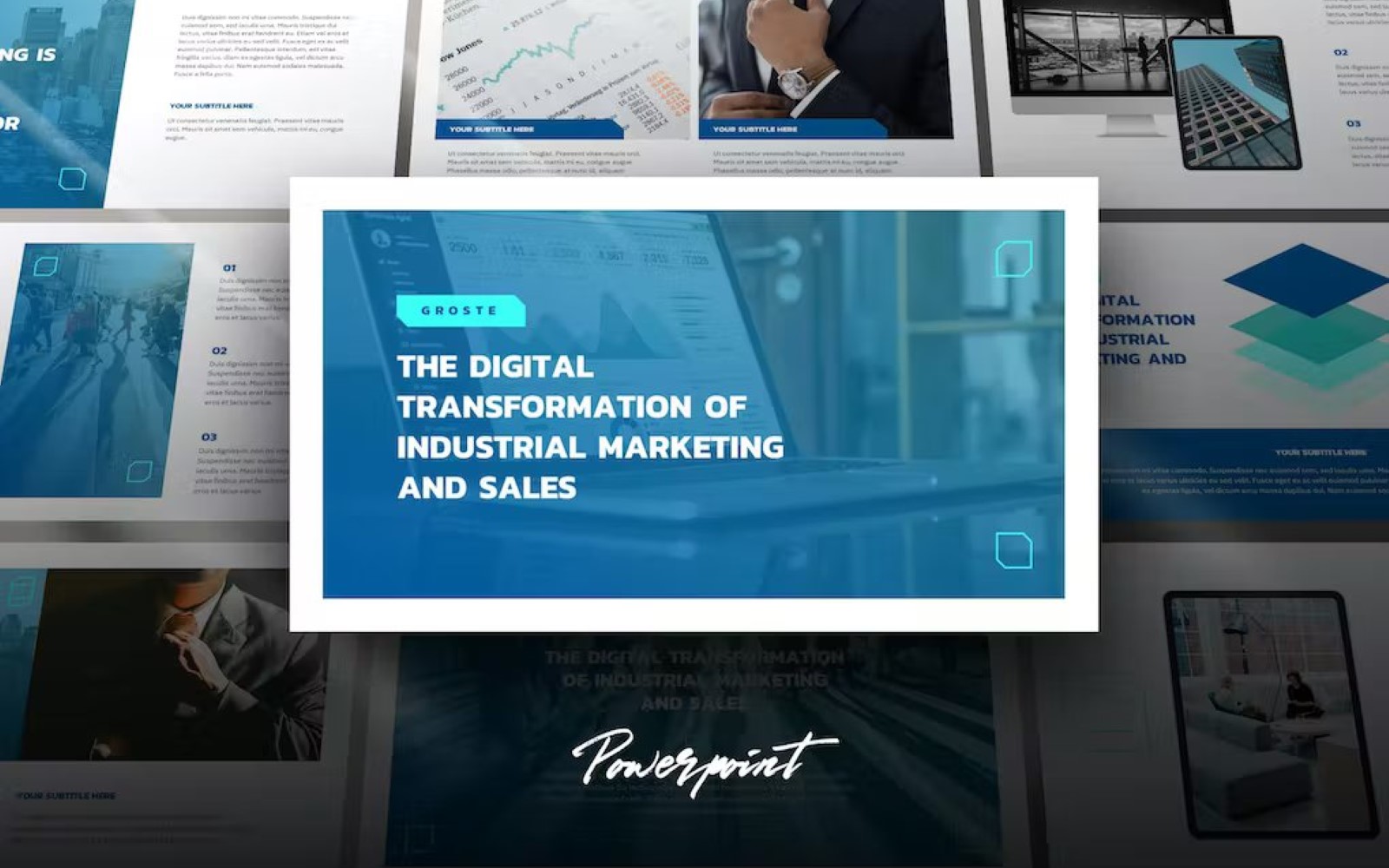 Groste - Company Profile Powerpoint Template