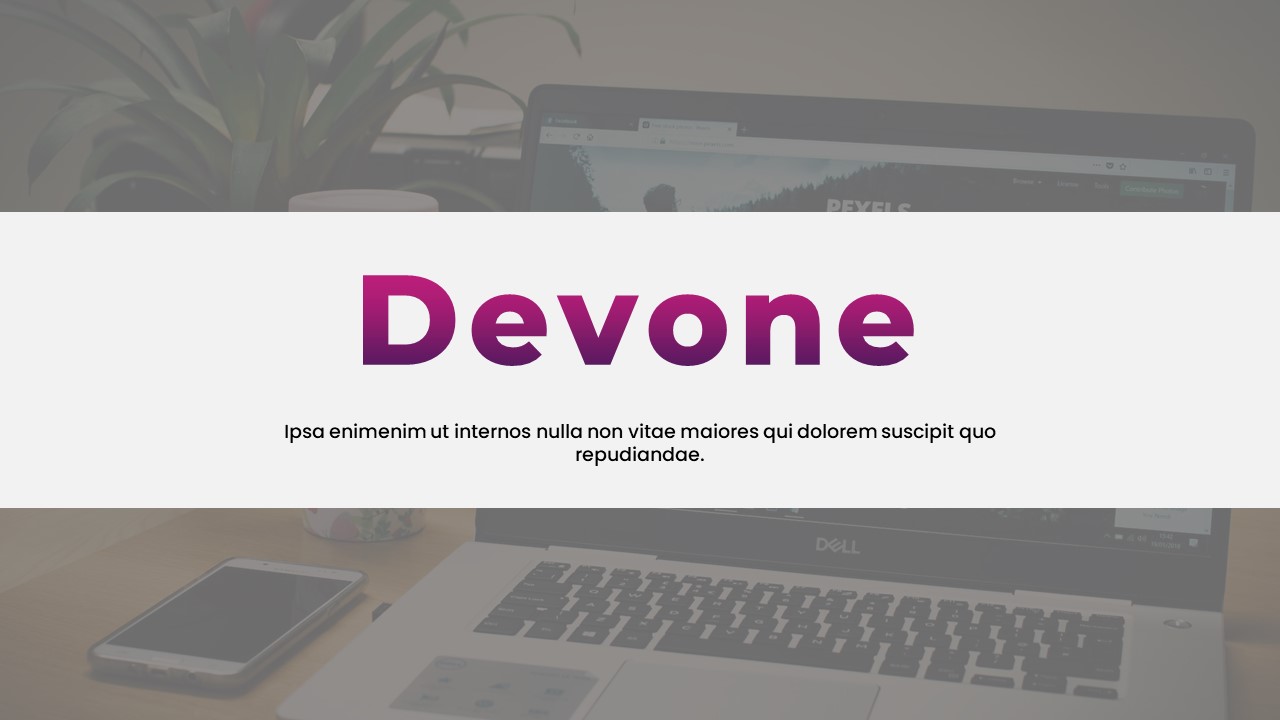 Devone Business PowerPoint Template