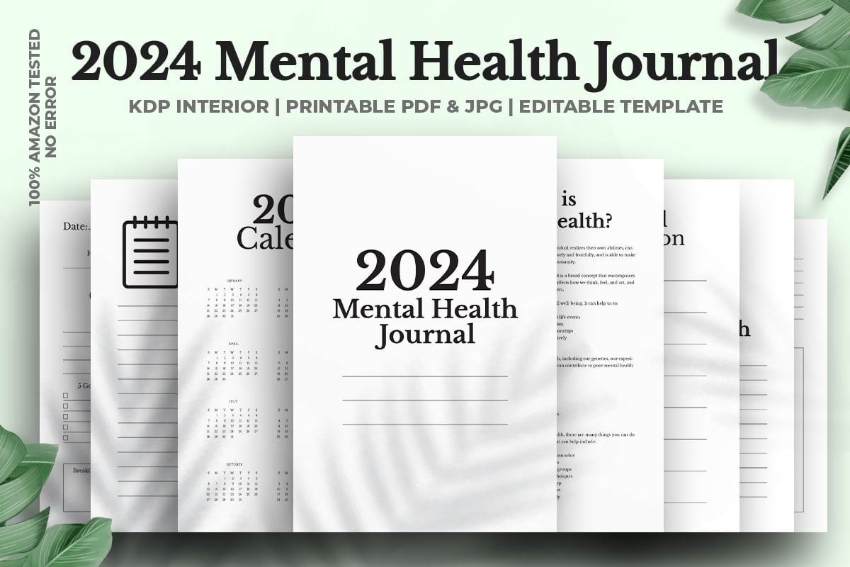 2024 Mental Health Journal Kdp Interior