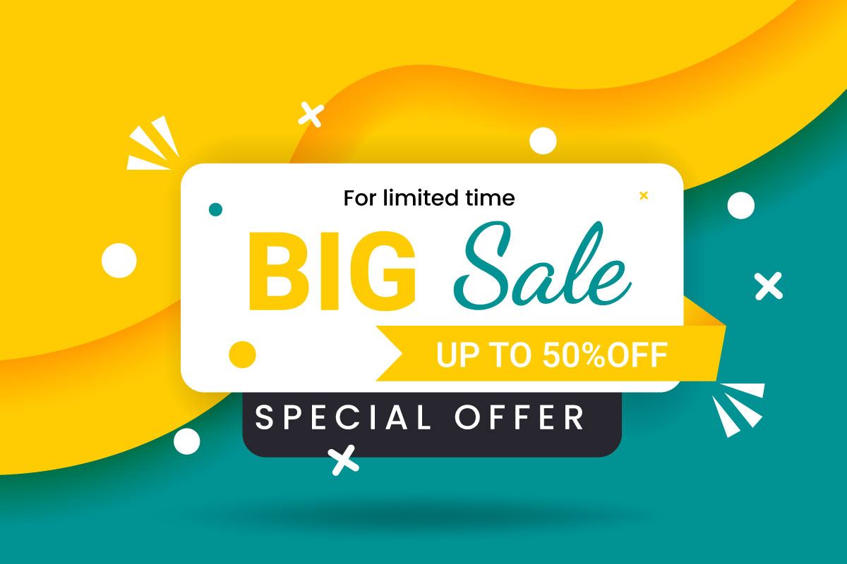 Vector sale  banner set promotion with color background and super offer banner template