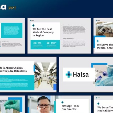Template Hospital PowerPoint Templates 344294