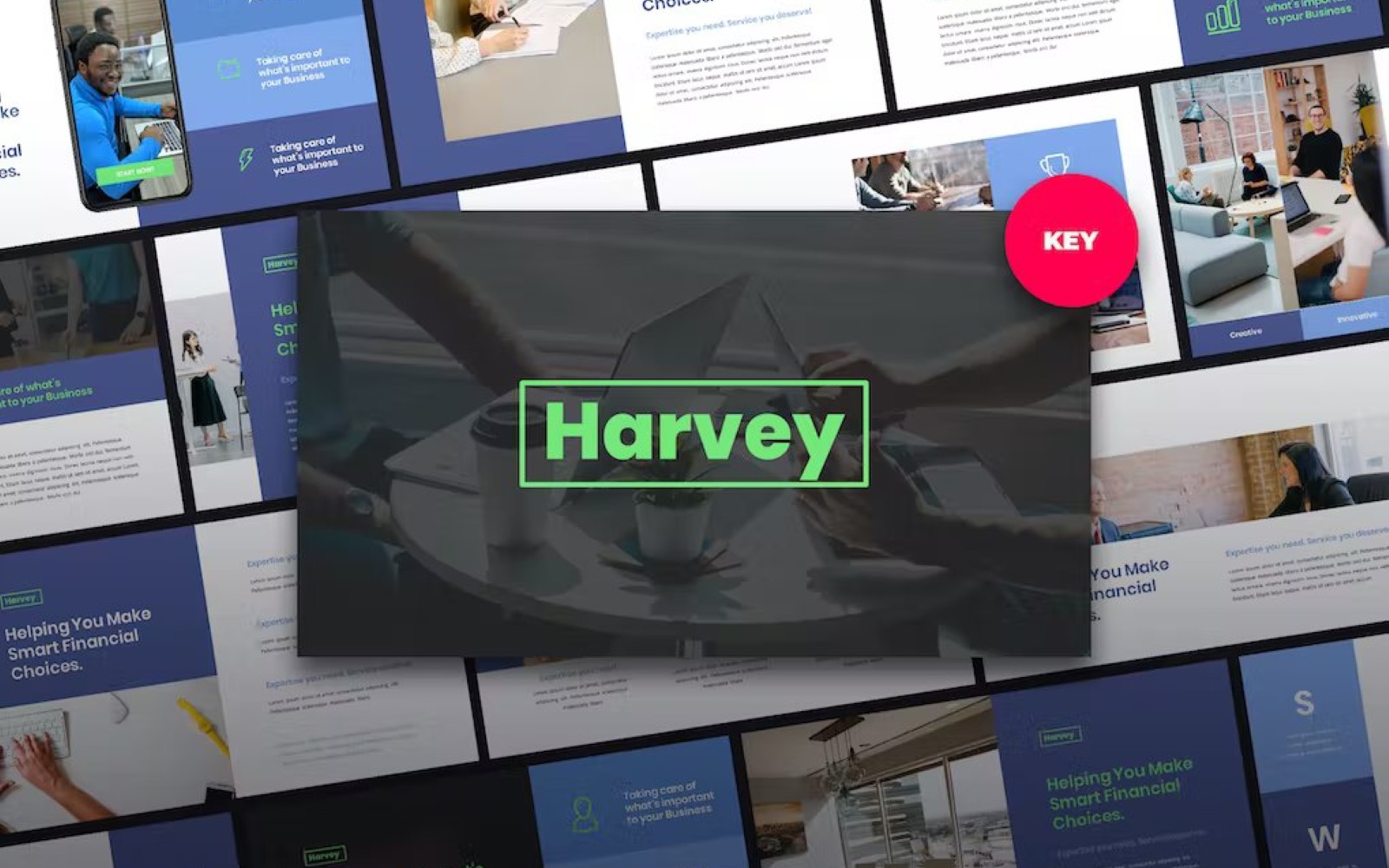 Harvey - Multipurpose Keynote Template