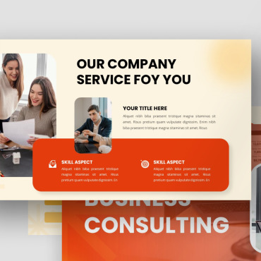 Consultant Business PowerPoint Templates 344539