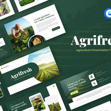 Farming Sustainable Keynote Templates 344559