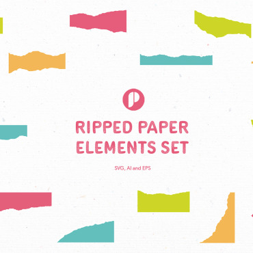 Paper Ripped Illustrations Templates 344585