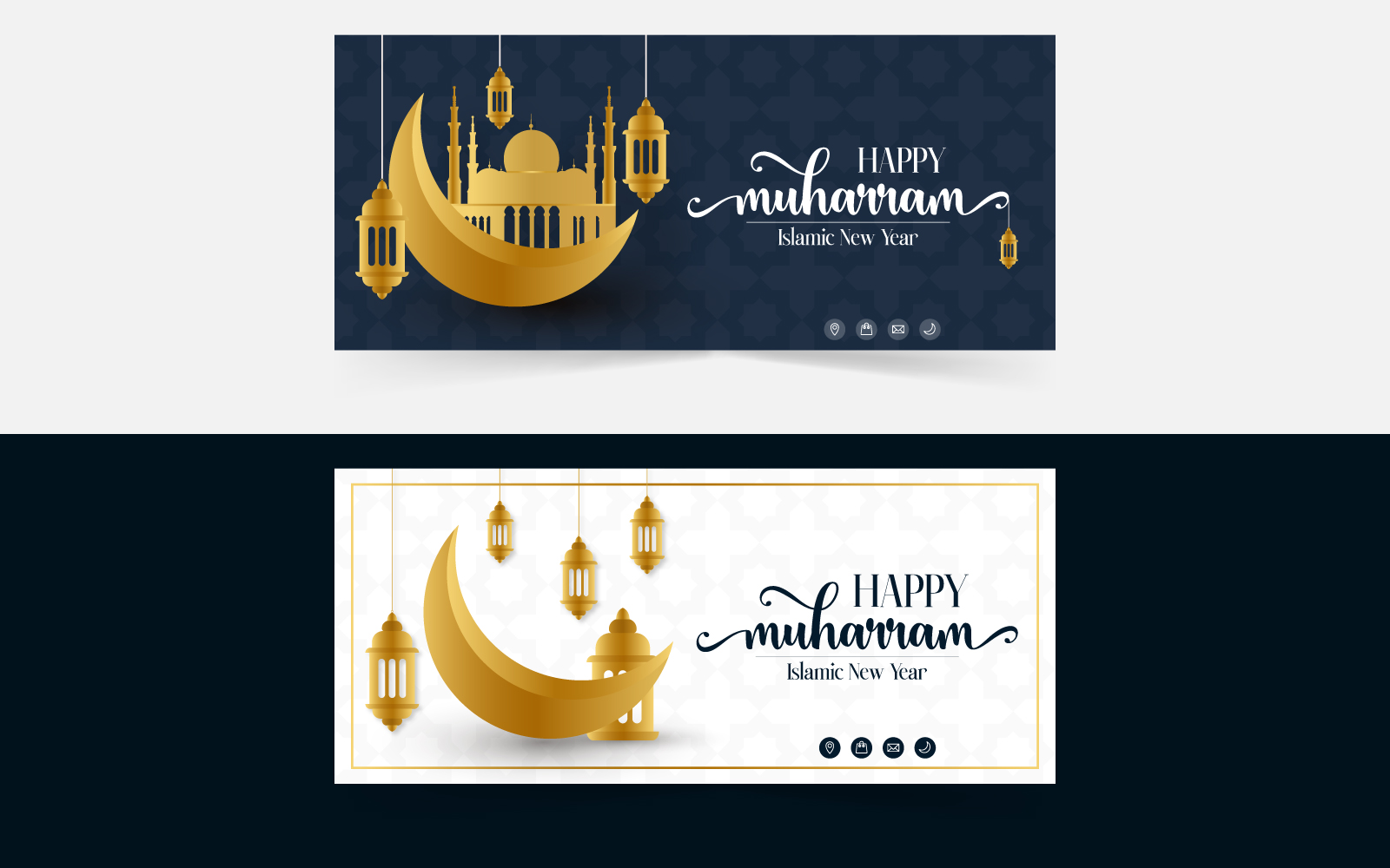 Islamic New Year Poster Design pack