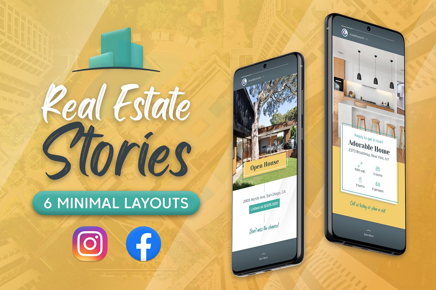 Real Estate Stories for Facebook and Instagram