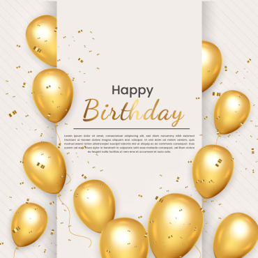 Happy Birthday Illustrations Templates 344808