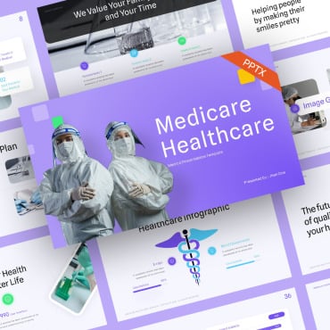 Medicine Beautician PowerPoint Templates 344905