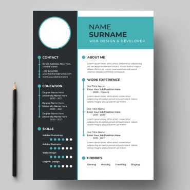 Creative Customizable Resume Templates 344916