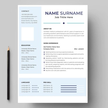 Creative Customizable Resume Templates 344925