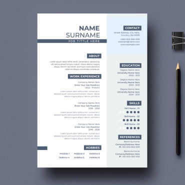 Creative Customizable Resume Templates 344926