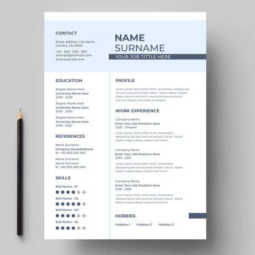 Creative Customizable Resume Templates 344927