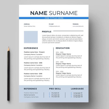 Creative Customizable Resume Templates 344931